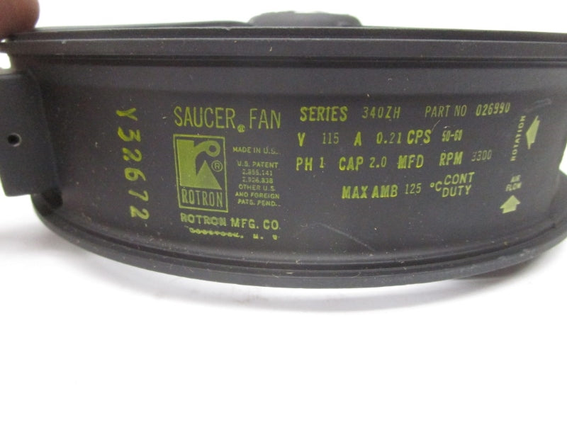 ROTRON 026990 115V 0.21A NSNP