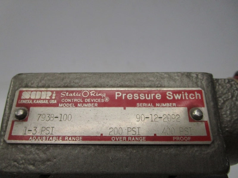 SOR 7938-100 400PSI UNMP