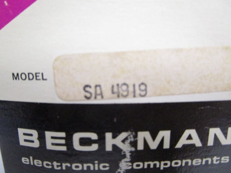 BECKMAN SA4919 NSMP