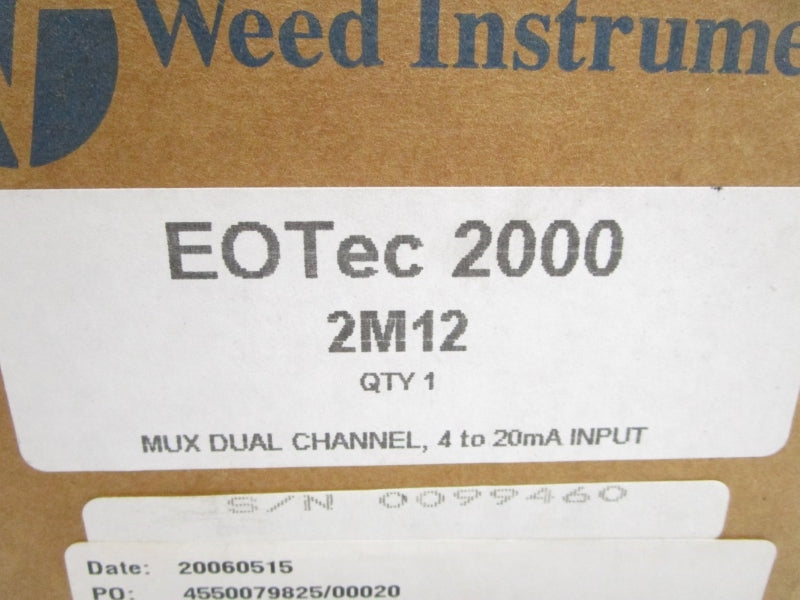 WEED INSTRUMENTS 2M12 EOTEC-2000 NSMP