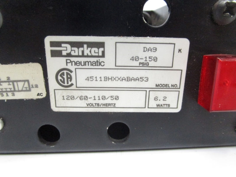 PARKER 4511BHXXABAA53 110-120V 40-150PSI UNMP