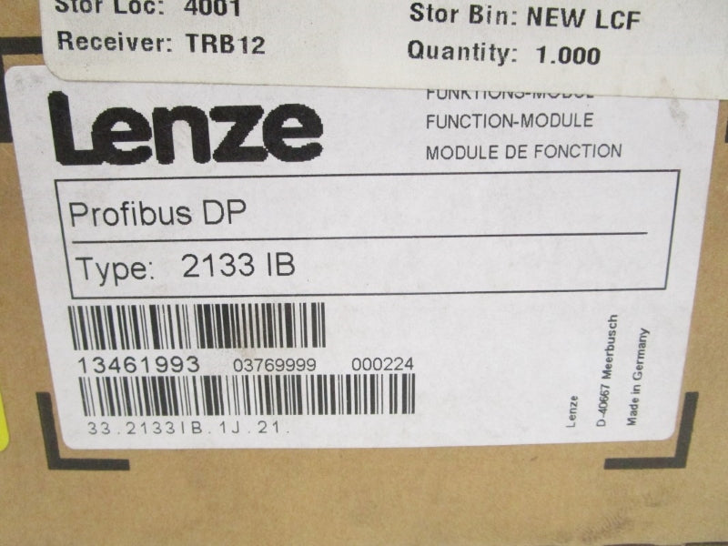 LENZE 2133IB NSFS