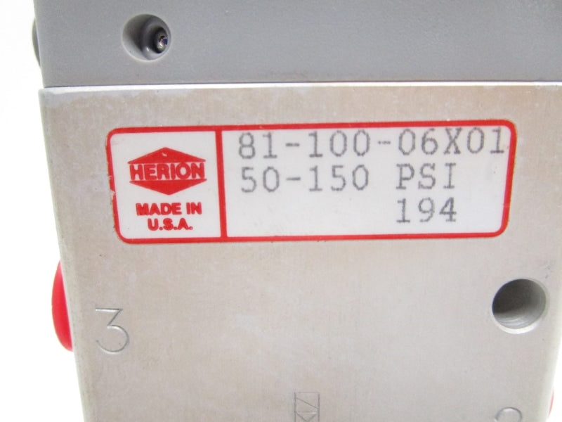 HERION 81-100-06X01 50-150PSI NSNP