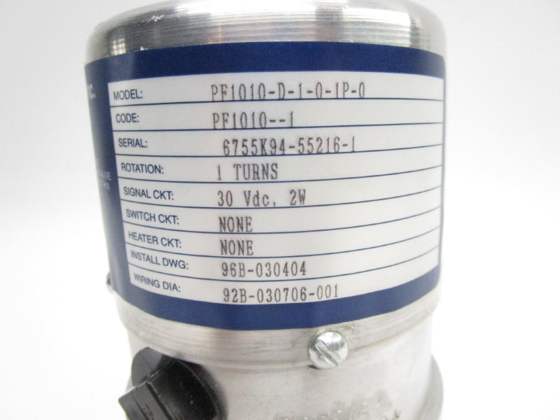 JORDAN CONTROLS PF1010-D-1-0-1P-0 30VDC NSNP