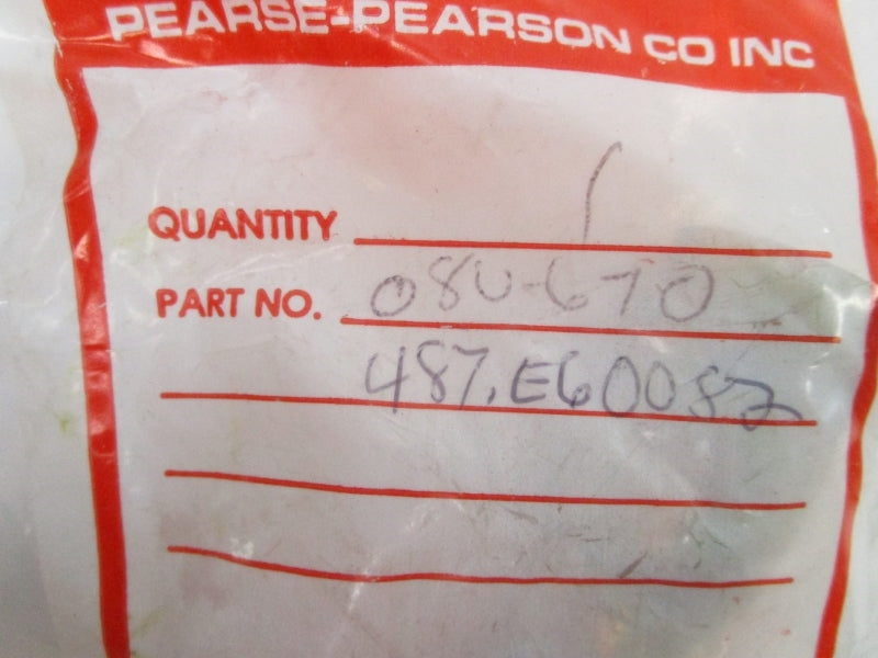 PEARSE PEARSON 08U-670 NSMP