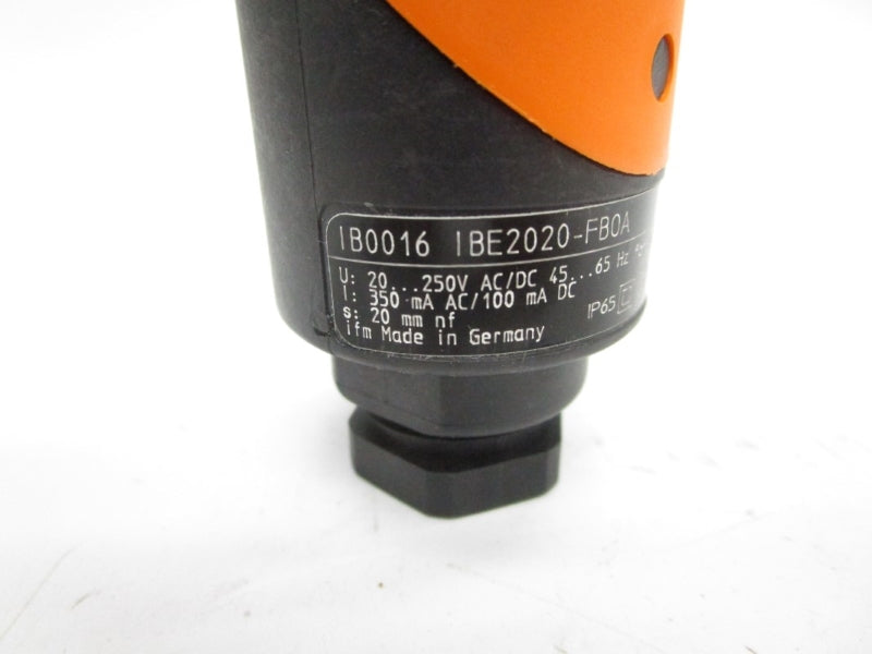 IFM EFECTOR IBE2020FBOA IB0016 20-250VAC/DC NSMP