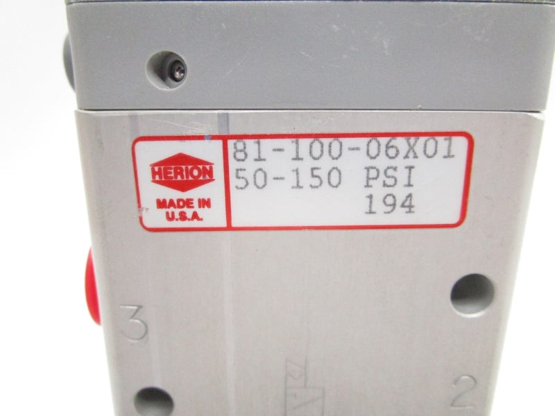 HERION 81-100-06X01 50-150PSI NSMP