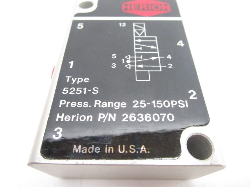 HERION 26-360-70 25-150PSI NSMP