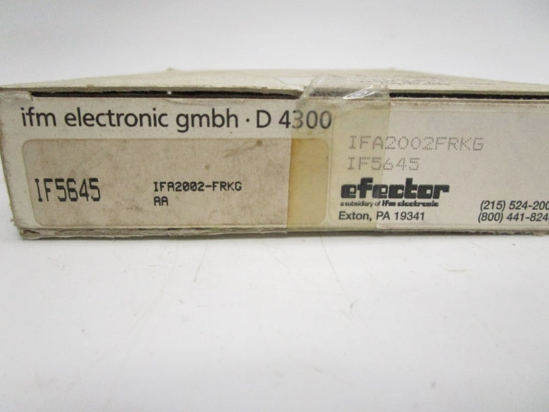 IFM EFECTOR IFA2002-FRKG IF5645 10-55VDC NSMP