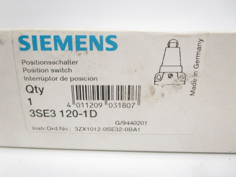 SIEMENS 3SE3120-1D 230VAC 6A NSMP