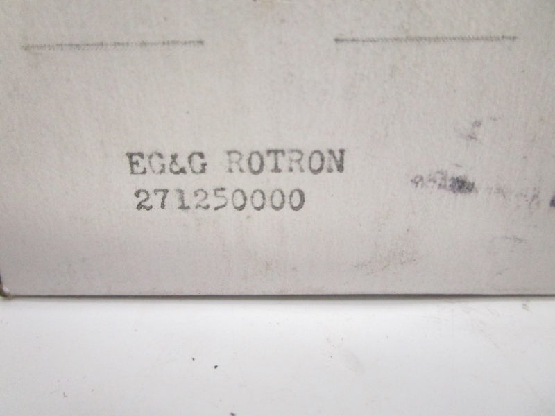 EG&G ROTRON 271250000 0-160 NSMP