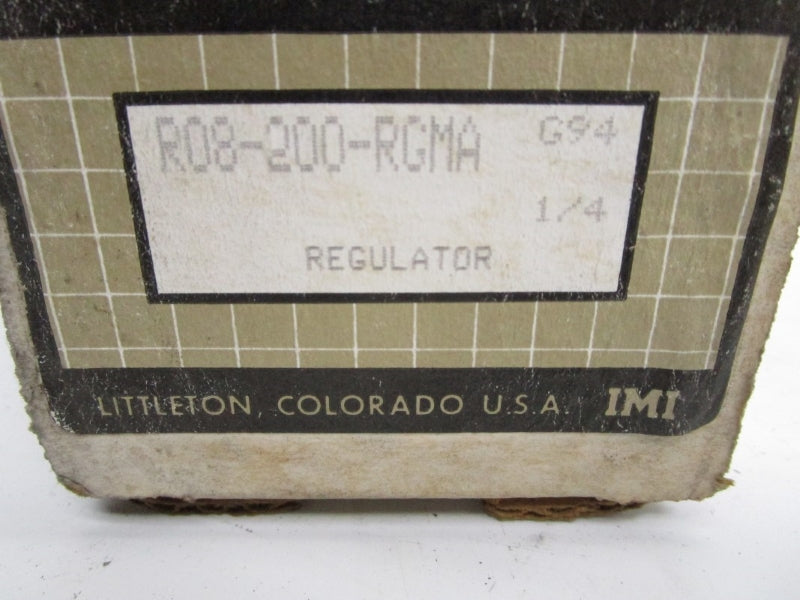 NORGREN R08-200-RGMA 300PSI 175'F 1/4" NSMP