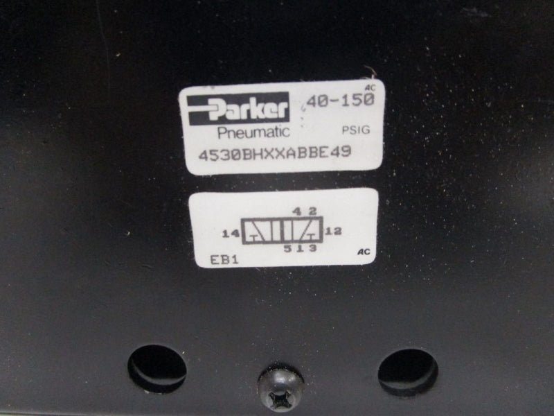 PARKER 4530BHXXABBE49 24VDC 40-150PSI NSMP