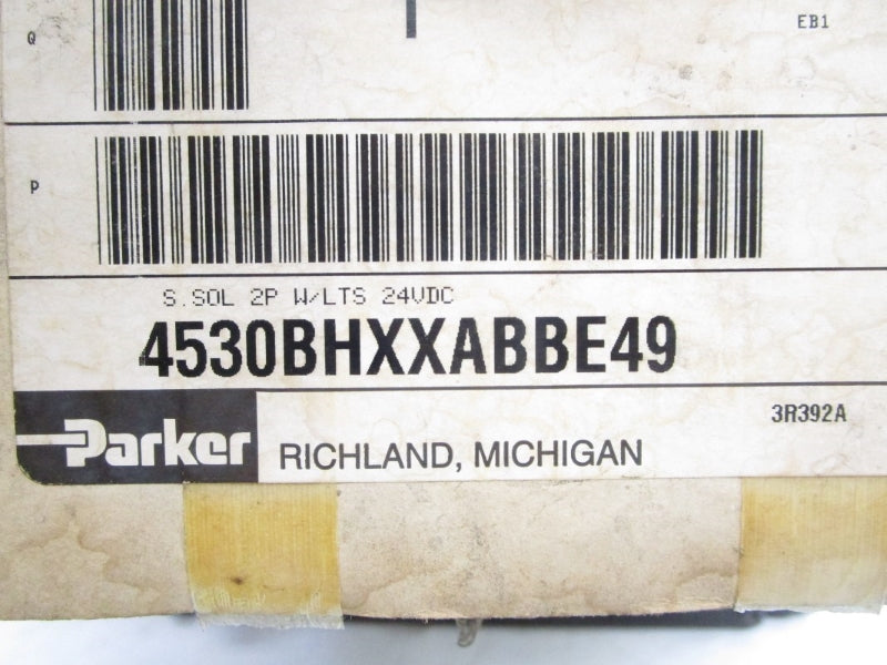 PARKER 4530BHXXABBE49 24VDC 40-150PSI NSMP