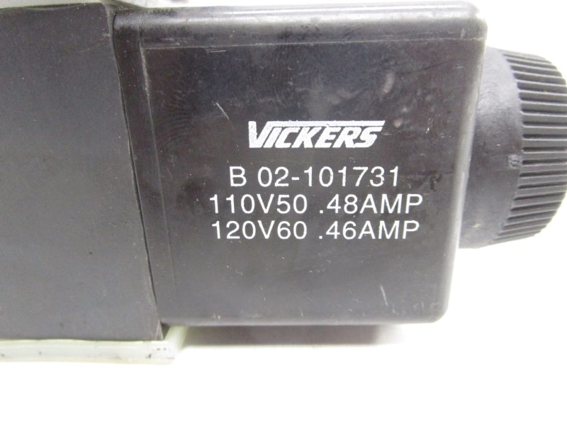 VICKERS DG4V3S6CMFPBWLB560 02-109664 110/120V 0.48/0.46A 5000PSI NSNP