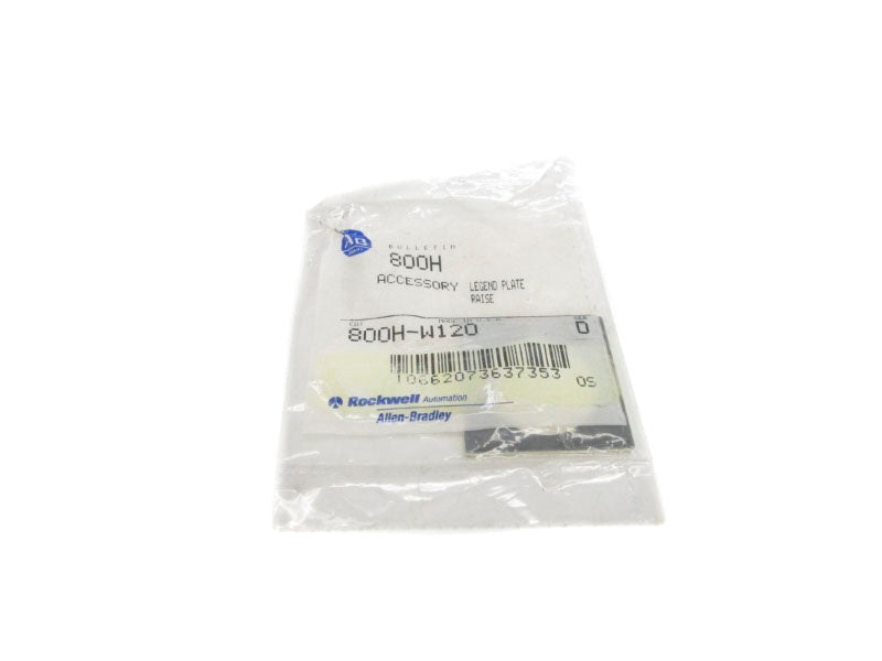 ALLEN BRADLEY 800H-W120 SER. D NSMP