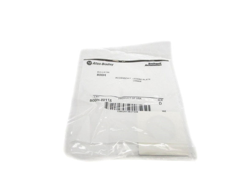 ALLEN BRADLEY 800H-W115 SER. D NSMP
