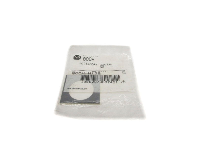 ALLEN BRADLEY 800H-W128 SER. D NSMP