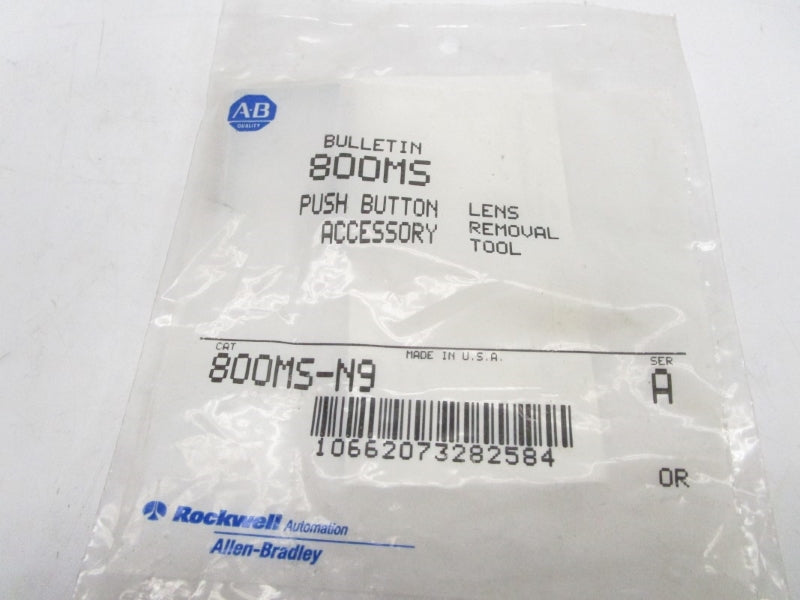 ALLEN BRADLEY 800MS-N9 SER. A NSMP