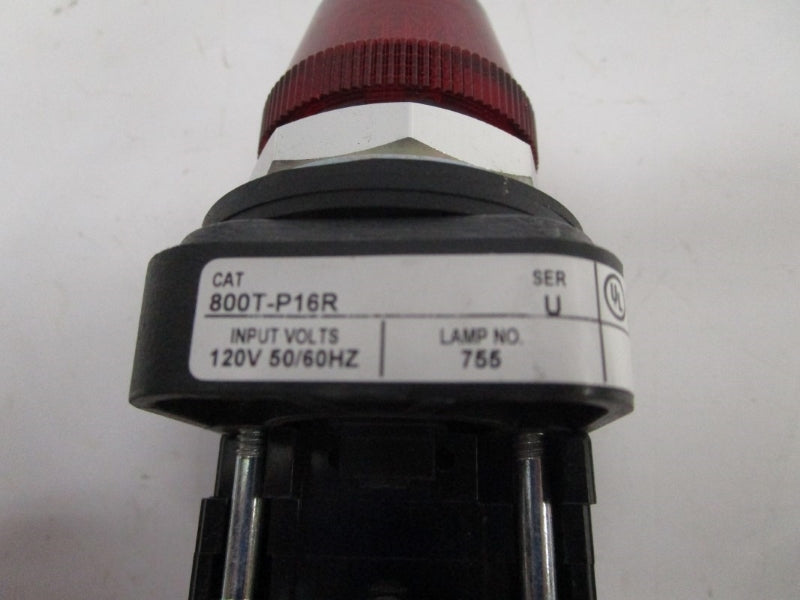 ALLEN BRADLEY 800T-P16R SER. D 120V NSNP