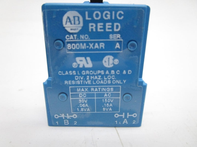 ALLEN BRADLEY 800M-XAR SER. A 150VAC 0.15A NSNP