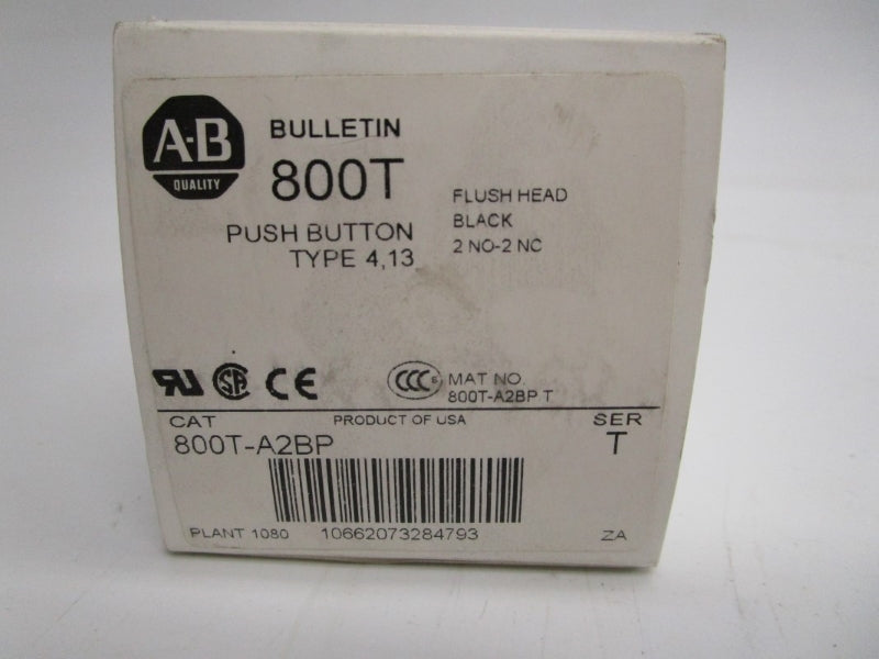 ALLEN BRADLEY 800T-A2BP SER. T 600VAC (WH) NSMP