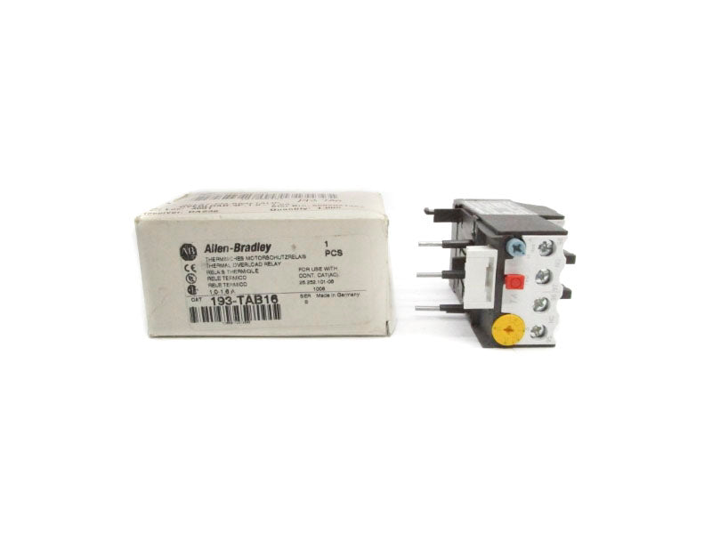 ALLEN BRADLEY 193-TAB16 SER. B 600VAC 1.0-1.6A (WH) NSMP