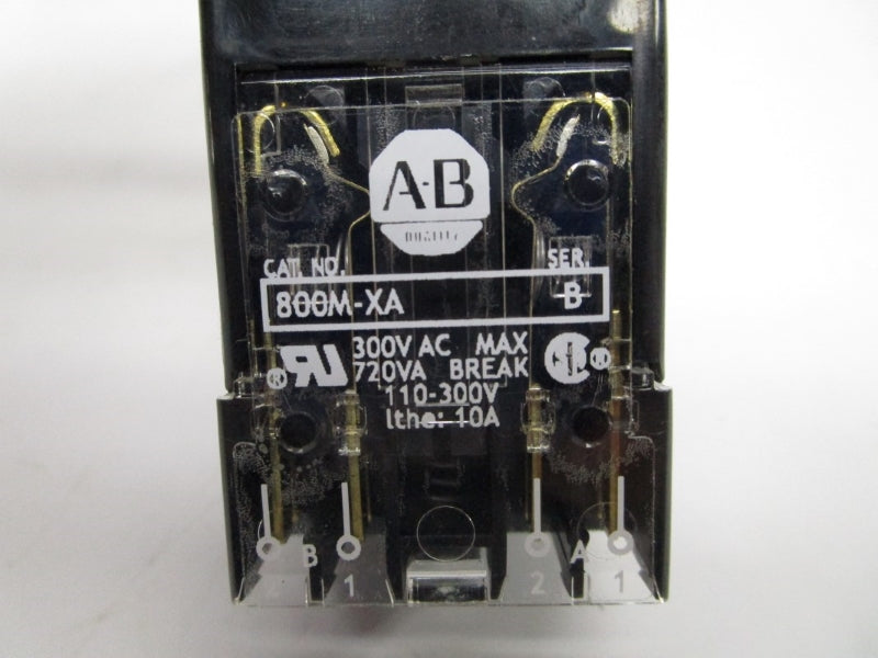 ALLEN BRADLEY 800MB-CPA16AA SER. A 110-120V (WH) NSMP