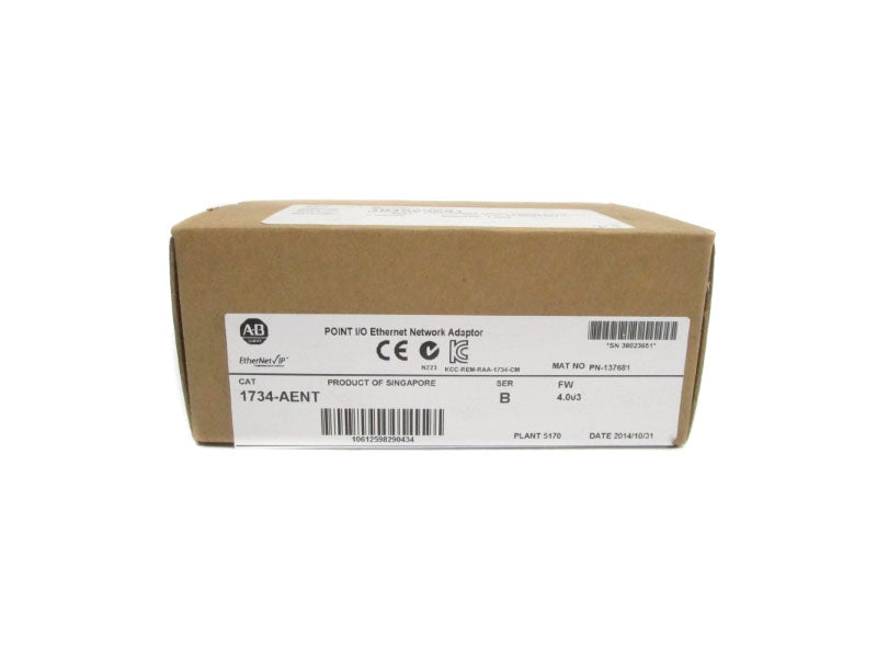 ALLEN BRADLEY 1734-AENT SER. B F/W 4.003 DATE: 2014 NSFS