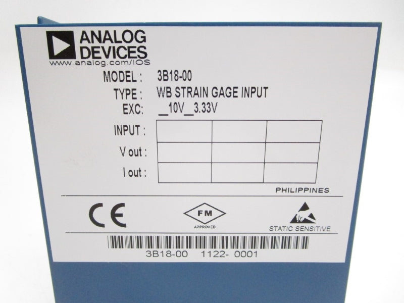 ANALOG DEVICES 3B18-00 10-3.33V NSNP
