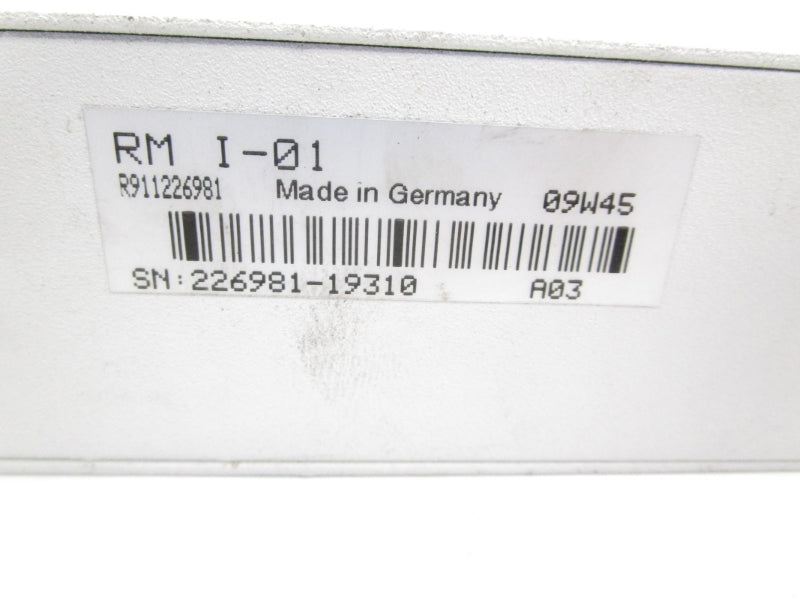 INDRAMAT R911226981 RMI-01 24VDC NSNP
