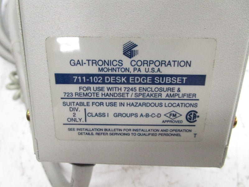GAI TRONICS 711-102 NSNP