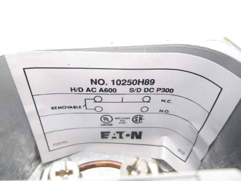 EATON 10250H89 SER. E1 600VAC NSMP