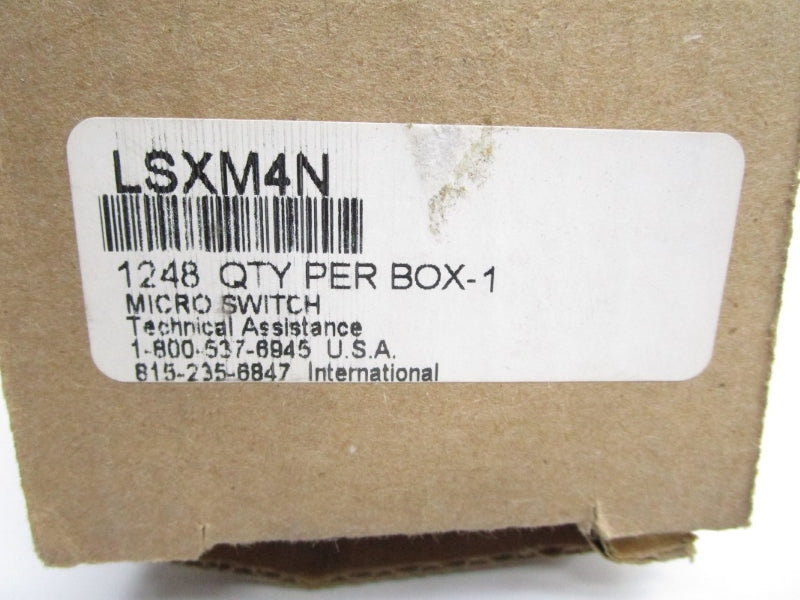 MICRO SWITCH LSXM4N 600VAC NSMP