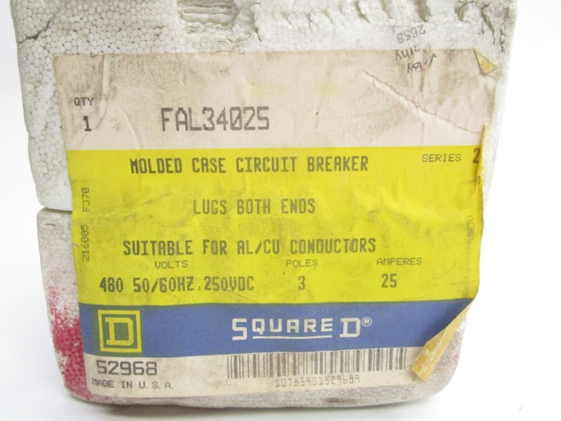SQUARE D FAL34025 SER. 2 480VAC 25A (GREY) NSMP