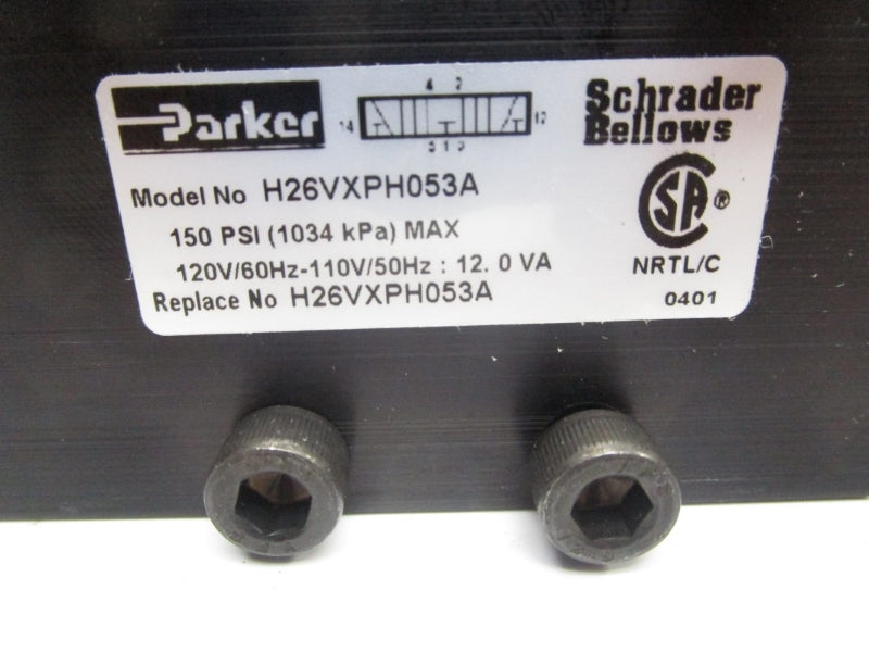 PARKER H26VXPH053A 110/120V 12.0A 150PSI NSMP