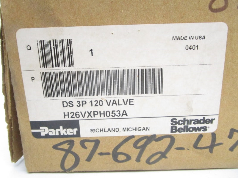 PARKER H26VXPH053A 110/120V 12.0A 150PSI NSMP