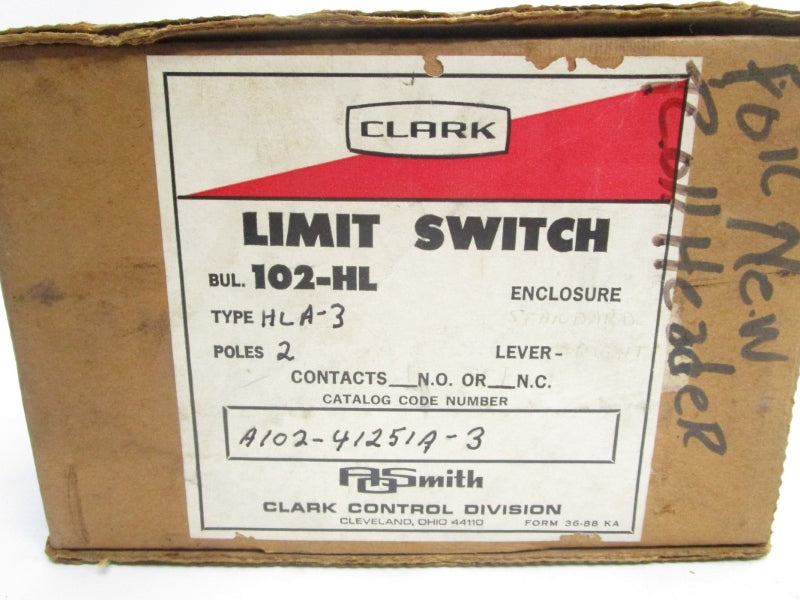 CLARK A102-41251A-3 NSMP