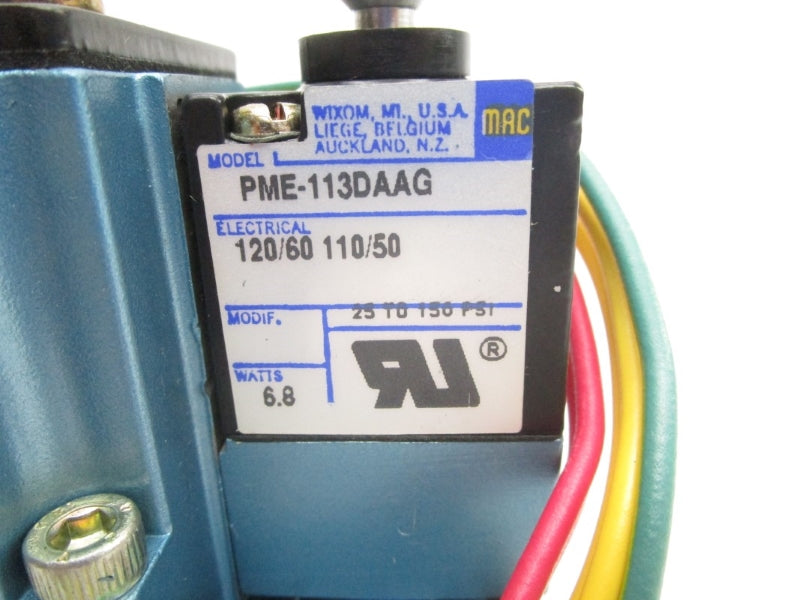 MAC 63230-331-PM-113DA 110/120V 150PSI NSMP