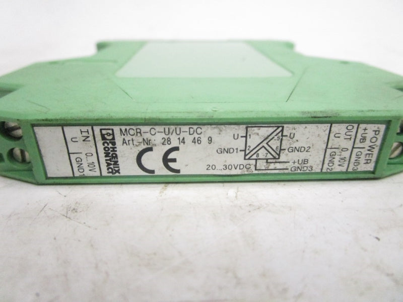 PHOENIX CONTACT MCR-C-U/U-DC 2814469 10V UNMP