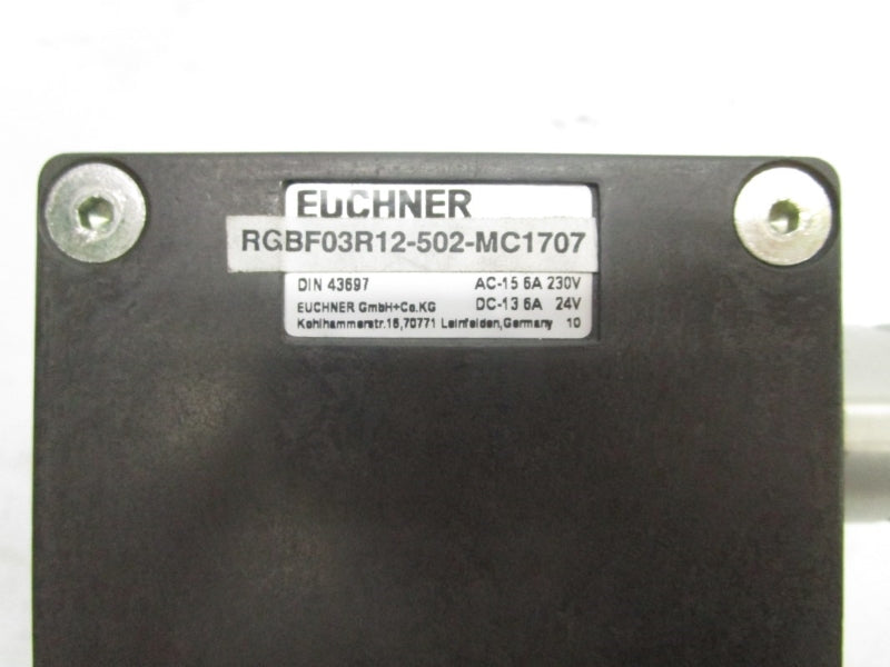 EUCHER RGBF03R12-502-MC1707 15VAC 6A UNMP