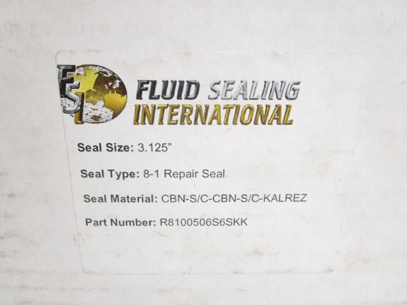 FLUID SEALING INTERNATIONAL R8100506S6SKK 3.125" NSMP