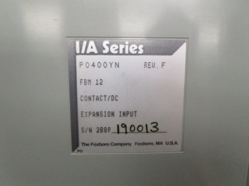 FOXBORO P0400YN FBM12 UNMP