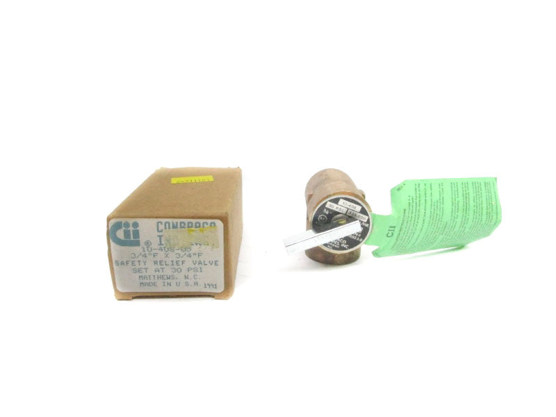 CONBRACO INDUSTRIES 10-408-05 30PSI 3/4" NSMP