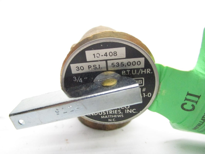 CONBRACO INDUSTRIES 10-408-05 30PSI 3/4" NSMP
