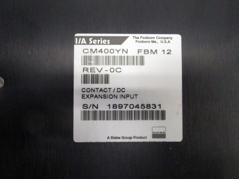 FOXBORO CM400YN FBM12 NSNP