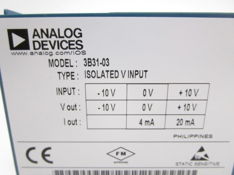 ANALOG DEVICES 3B31-03 10V NSNP