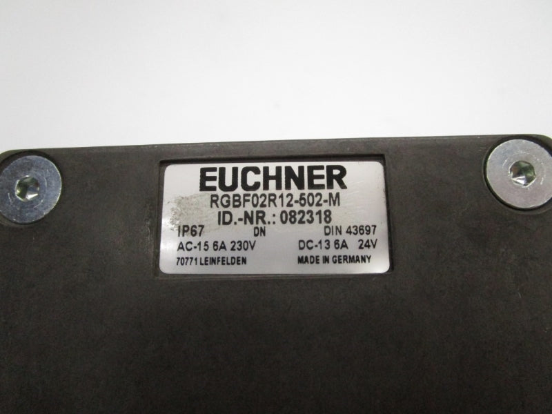 EUCHNER RGBF02R12-502-M 082318 230V 6A NSNP