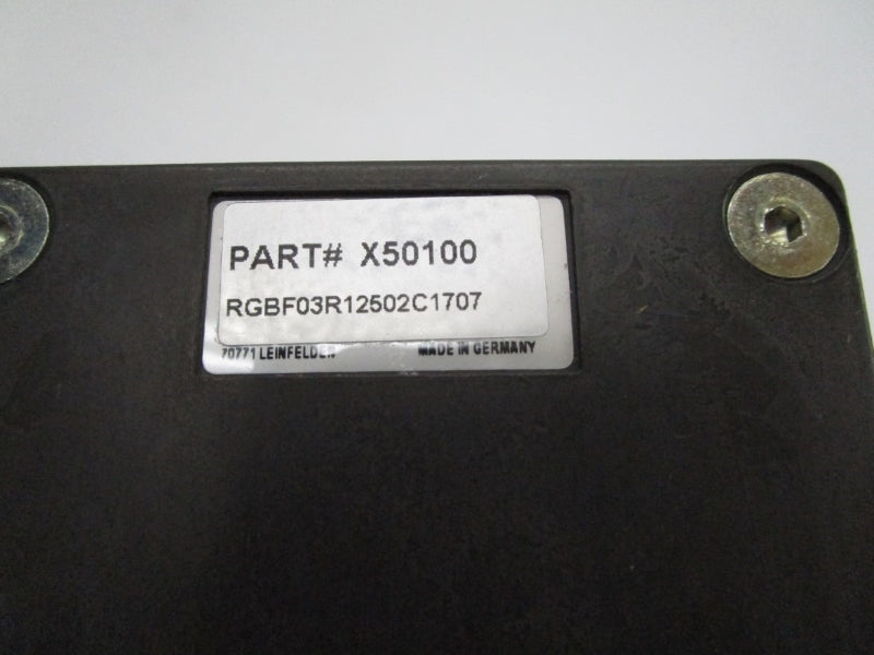 EUCHNER RGBF03R12502C1707 X50100 NSNP