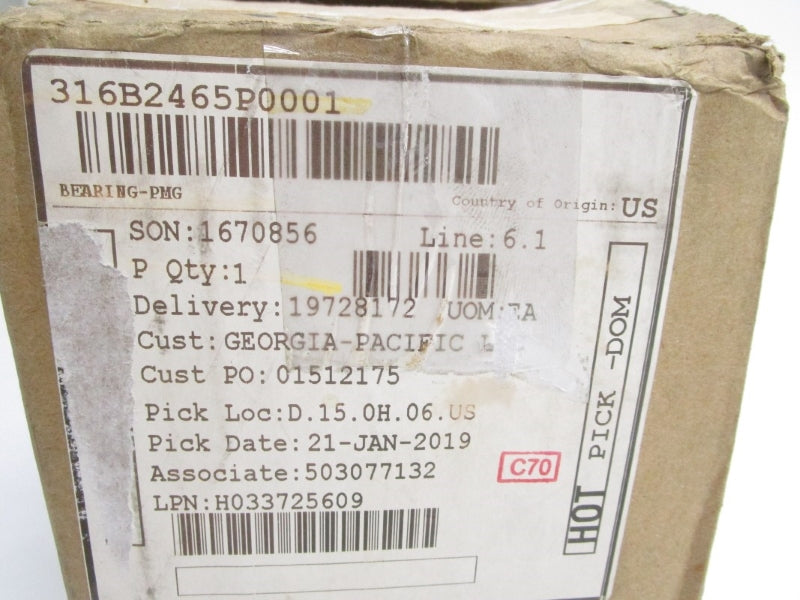 INDUSTRIAL MRO 316B2465P0001 NSMP